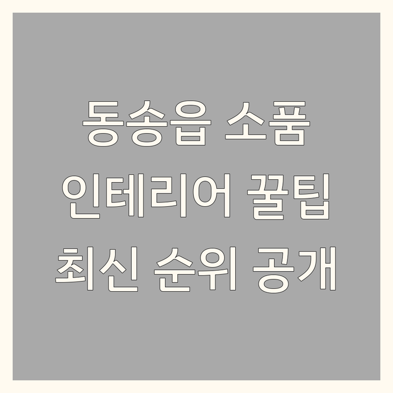 철원군 동송읍 인테리어소품 베스트 선택 | 2024-2025 최신 순위 정리